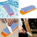 Japanese Whetstone 1000/3000 Knife Sharpener Set