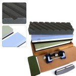 Japanese Whetstone Dual Sharpening Stone Set 400-8000 Grit