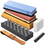 Japanese Whetstone Knife Sharpening Stone Set