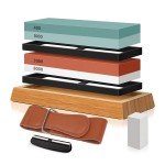 Japanese Whetstone Knife Sharpening Stone Set