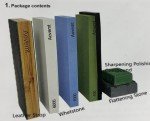 Japanese Whetstone Kit: 400/1000/6000 Grit
