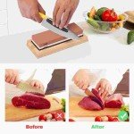 Japanese Whetstone Knife Sharpener Set 400-8000 Grit