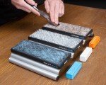 MPOWER Diamond Whetstone Sharpening Station Set