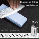 9-Piece Japanese Whetstone Knife Sharpening Set