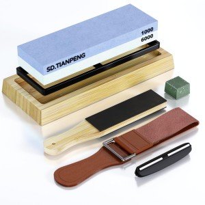 Japanese Whetstone Sharpening Kit - 5 Pieces