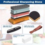 Japanese Whetstone Knife Sharpening Stone Set