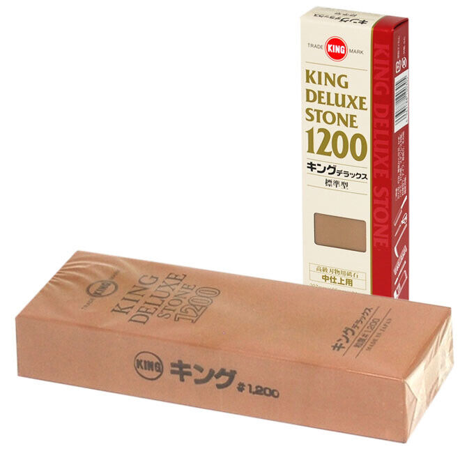 King Deluxe 1200 Grit Whetstone Stone Waterstone JAPAN