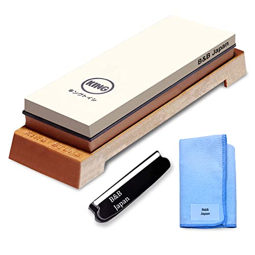 KING Combination Whetstone Set 1000/6000 Grit