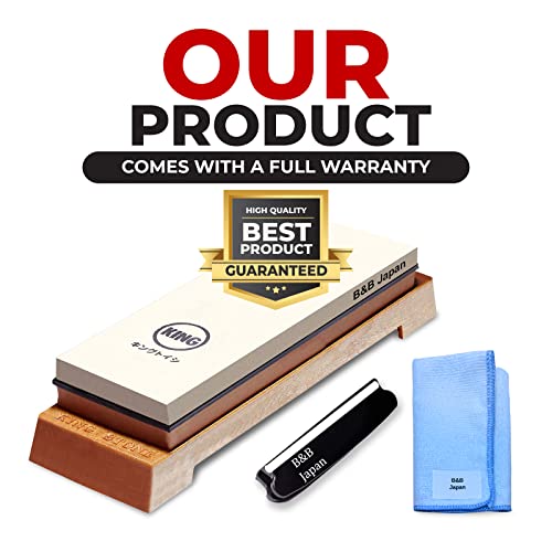 KING Combination Whetstone Set 1000/6000 Grit