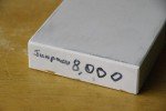 NANIWA 8000 Grit White Sharpening Stone 210x70mm