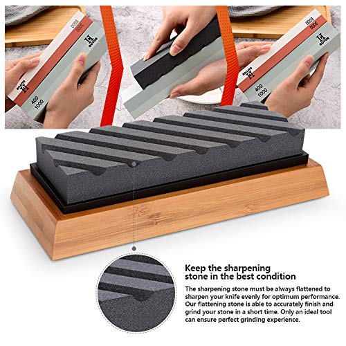GUYUE 2-in-1 Grit 400/1000, 3000/8000 Whetstone Set