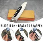 Shapton Orange Whetstone with Angle Guide, 1000 Grit