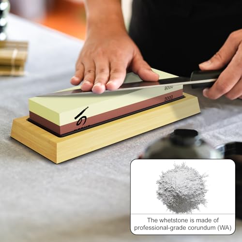 KERYE Professional Japanese Whetstone Knife Sharpening Set