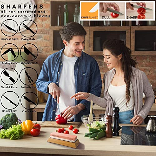 Japanese Whetstone Set - Professional Knife Sharpener