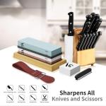 Japanese Whetstone Knife Sharpening Kit Set