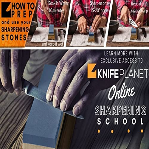 Japanese Whetstone Set - Professional Knife Sharpener
