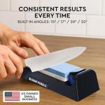 Japanese Whetstone Kit with Angle Guides - 1000/6000 Grit