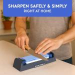 Japanese Whetstone Kit with Angle Guides - 1000/6000 Grit