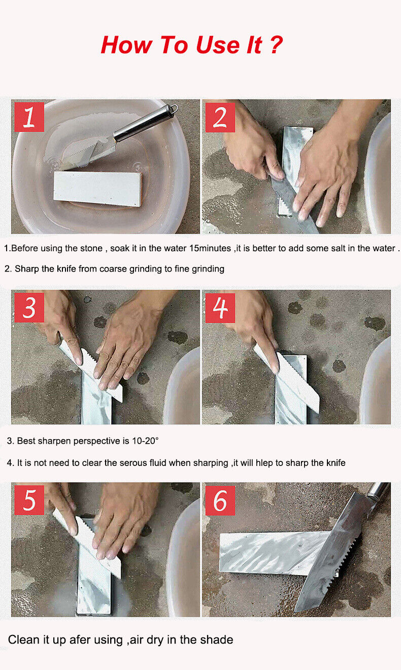 Dual Grit Japanese Whetstone Sharpening Stone