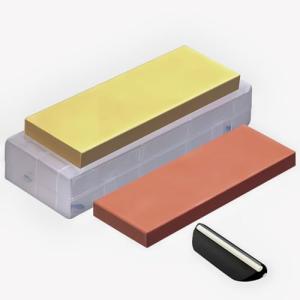 VIGORCRAFT Premium Japanese Whetstone Set - 1000 and 3000 Grit Knife Sharpening Stones with Angle Holder and Plastic Base