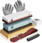 KERYE Professional Japanese Whetstone Sharpening Kit