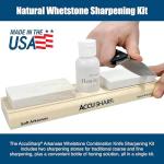 Japanese Whetstone Sharpening Stones Set with Honing Solution