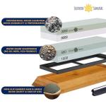 Japanese Whetstone Sharpening Stones Combo Set