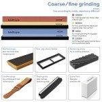 Japanese Whetstone Sharpening Stone Set 400/1000 & 3000/8000