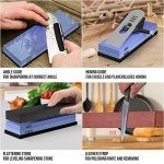 Premium 4-Sided Japanese Whetstone Knife Sharpener Set
