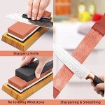 Japanese Whetstone Knife Sharpening Stone Set 4-Sided