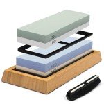 Japanese Whetstone Knife Sharpening Kit - 2 Sided