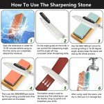 IMAYCC Japanese Whetstone Sharpening Set 400/1000 & 3000/8000