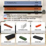Japanese Whetstone Knife Sharpening Kit Dual Grit