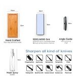 Japanese Whetstone Knife Sharpening Stone Set 1000/6000
