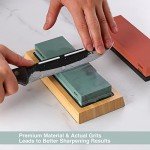 KEENBEST Premium Dual-Side Whetstone Sharpening Set