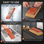 9-Piece Japanese Whetstone Knife Sharpening Set