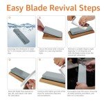 Japanese Whetstone Knife Sharpening Stone Set