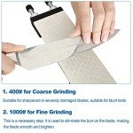 Adjustable Diamond Whetstone Sharpening Stone Set