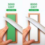 Japanese Whetstone 3000/8000 Sharpening Stone Set