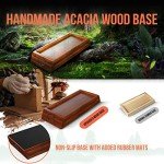 YEOPASDA Extra Large 3-Sided Whetstone Kit