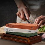 YEOPASDA Extra Large 3-Sided Whetstone Kit