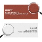 Dual Grit 1000/6000 Japanese Whetstone Set