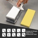 Japanese Whetstone Sharpening Stone with Storage Base