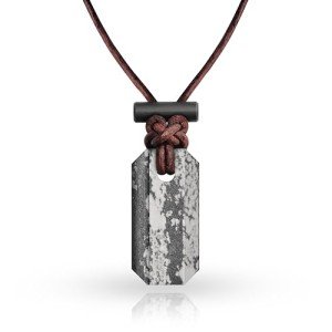 Japanese Whetstone Sharpener & Fire Starter Necklace
