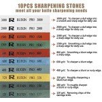 Professional Japanese Whetstone Knife Sharpening Kit