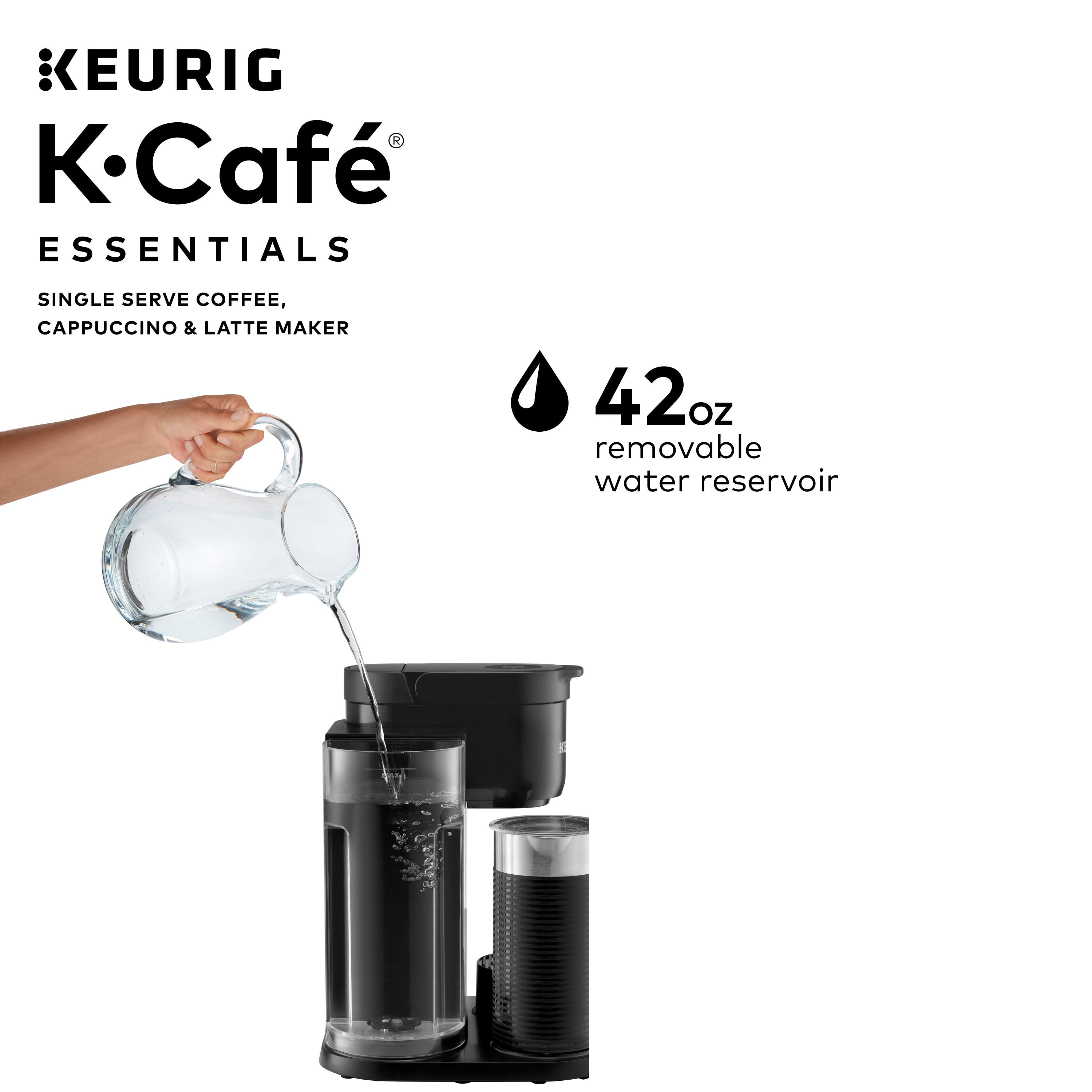 Keurig K-Café Single Serve Coffee Maker, Black