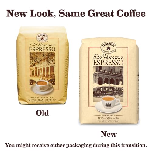 Gavina Old Havana Whole Bean Espresso Coffee