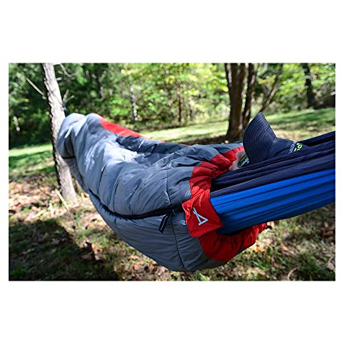 ALPS Cinch +20 Sleeping Bag: Flame Red/Coal