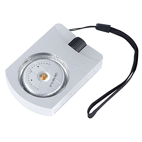 Ueasy Aluminum Compact Handheld Clinometer for Hiking
