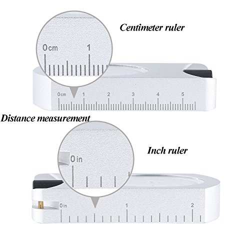 Ueasy Aluminum Compact Handheld Clinometer for Hiking